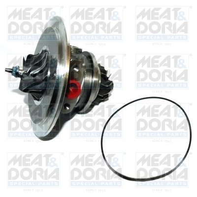 Core assembly, turbocharger